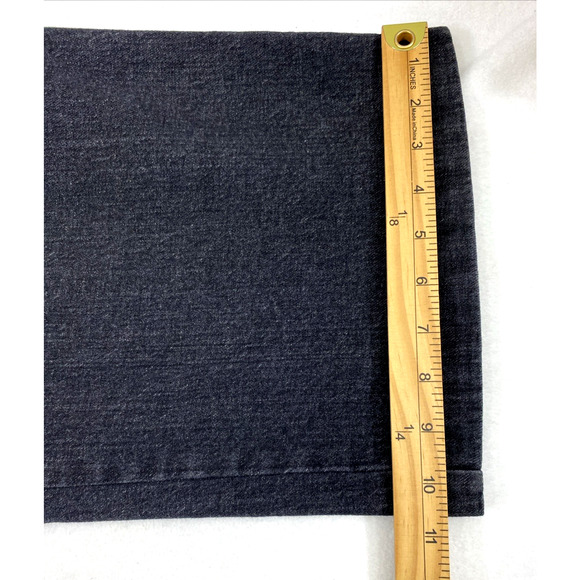 Jessica Simpson Cargo Jeans Women Size 10 High Rise Black Denim Wide Leg Pockets - Picture 11 of 13